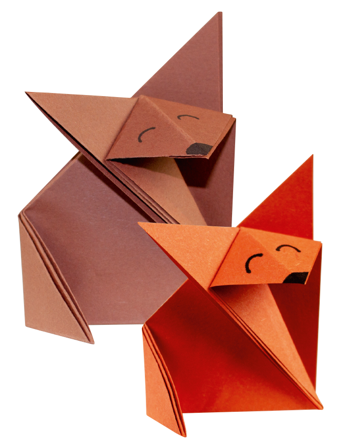 Origami F&uuml;chse